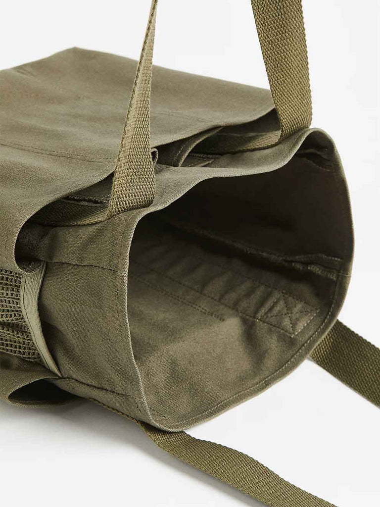 Cotton Canvas Shopper