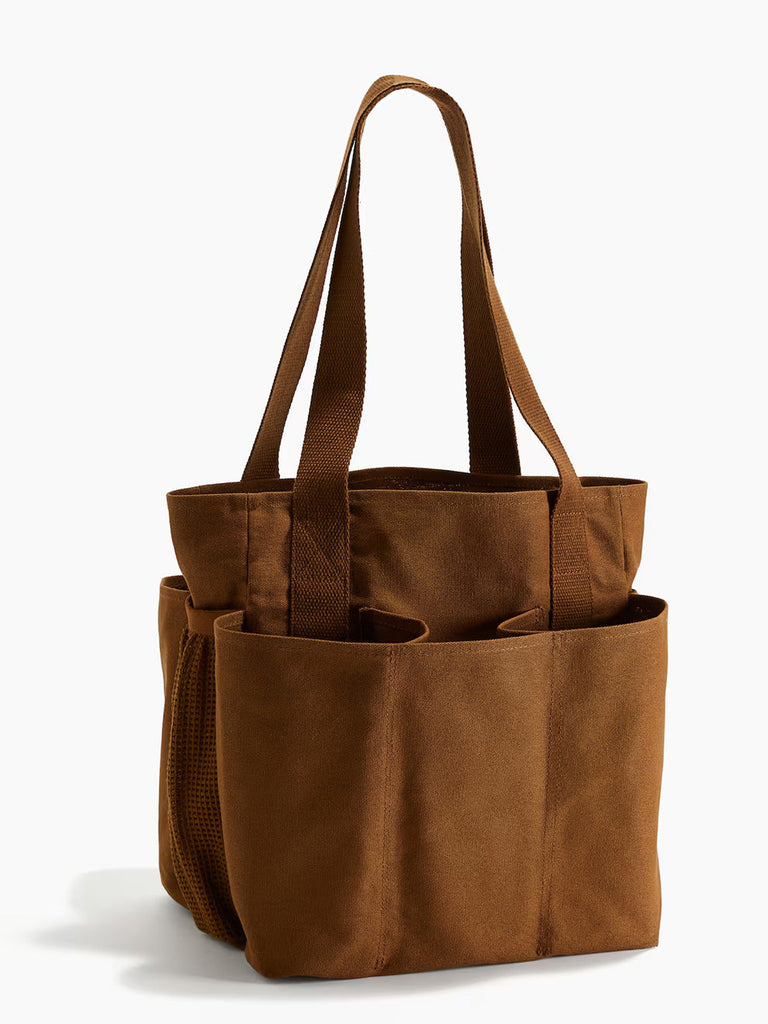 Cotton Canvas Shopper