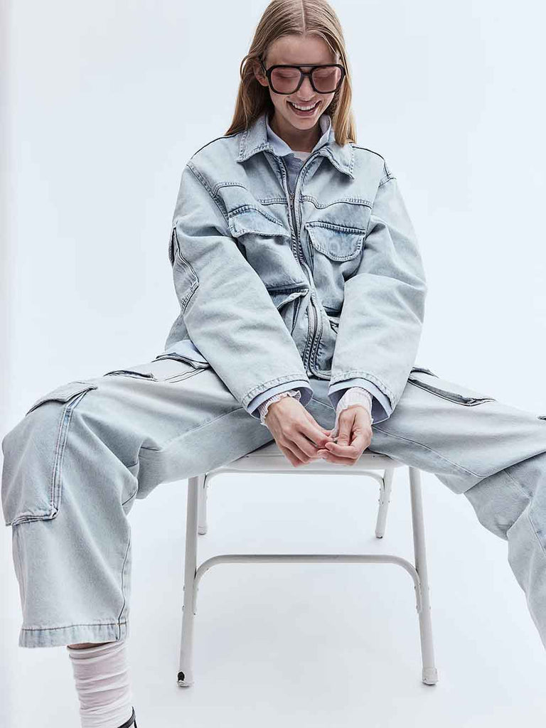 Denim Utility Jacket