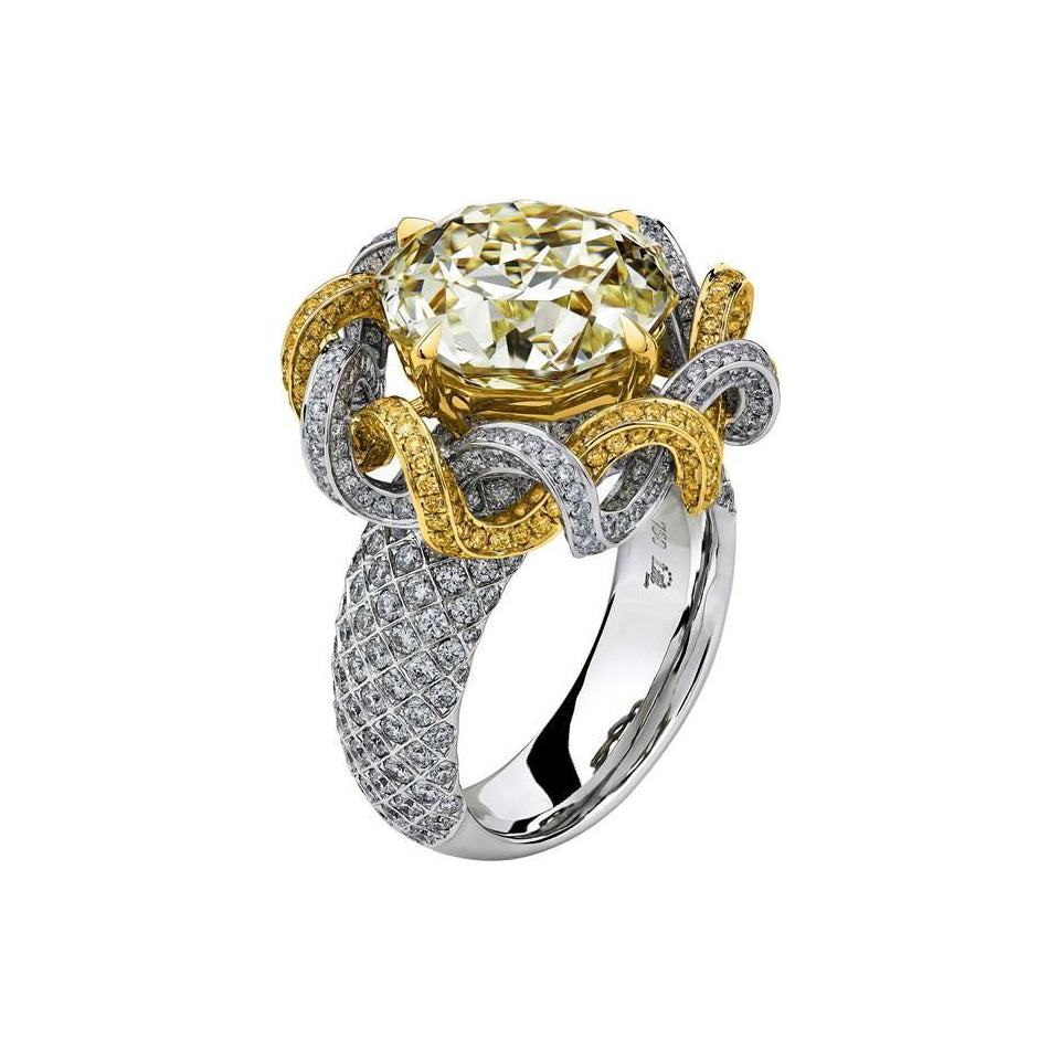 18K Gold Plated Bracelet Ring