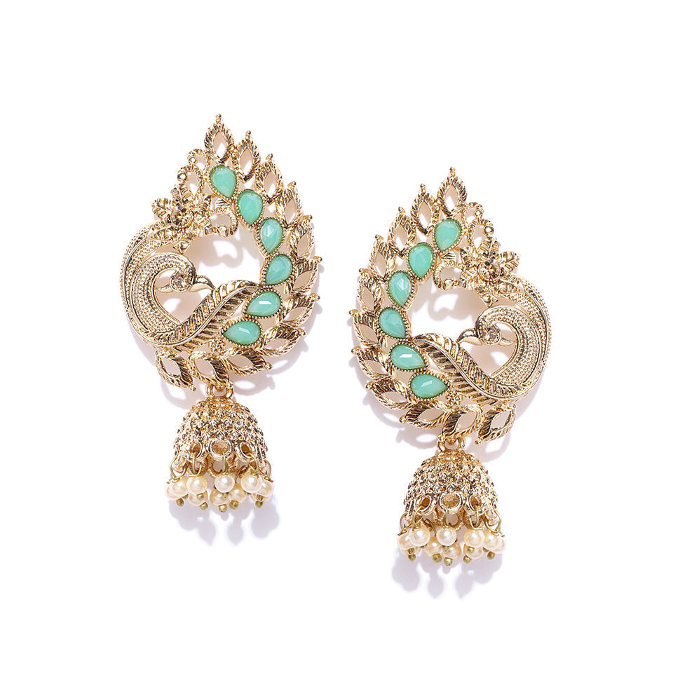 Gold Hoop Earrings Set for Women