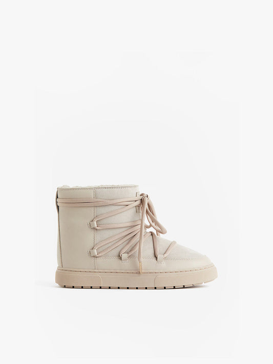 Laced Padded Boots