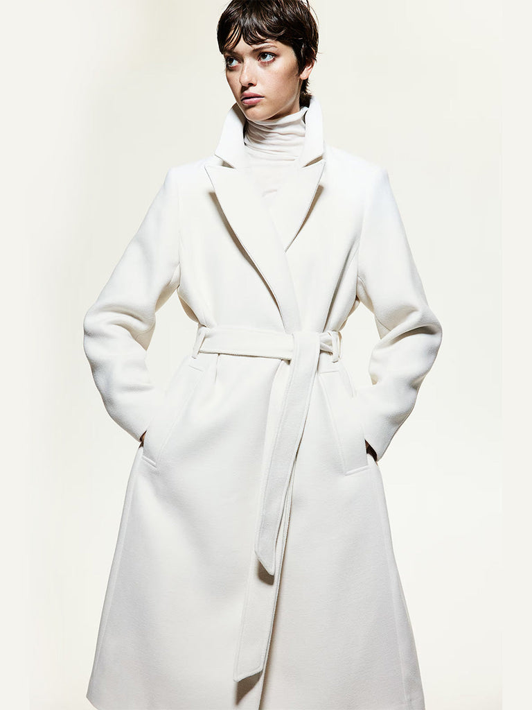 Tie Belt Coat