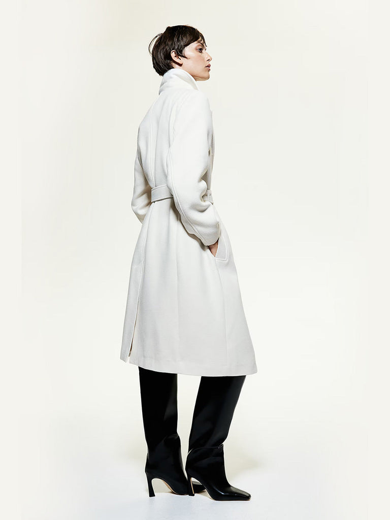 Tie Belt Coat