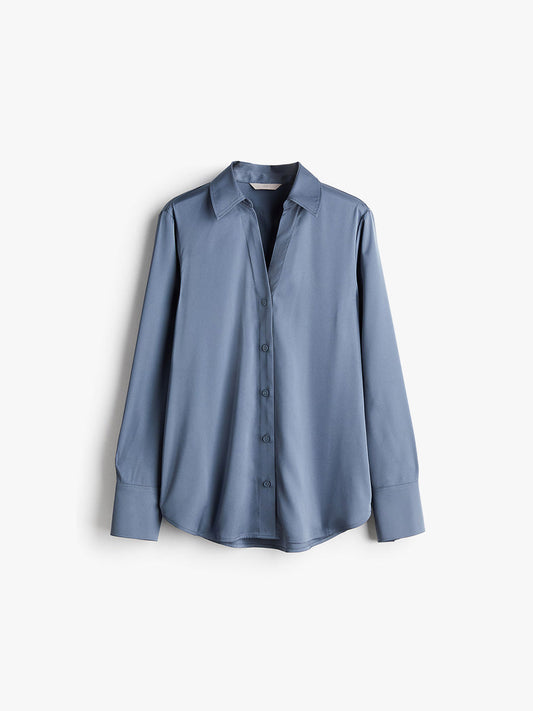 V-neck Blouse
