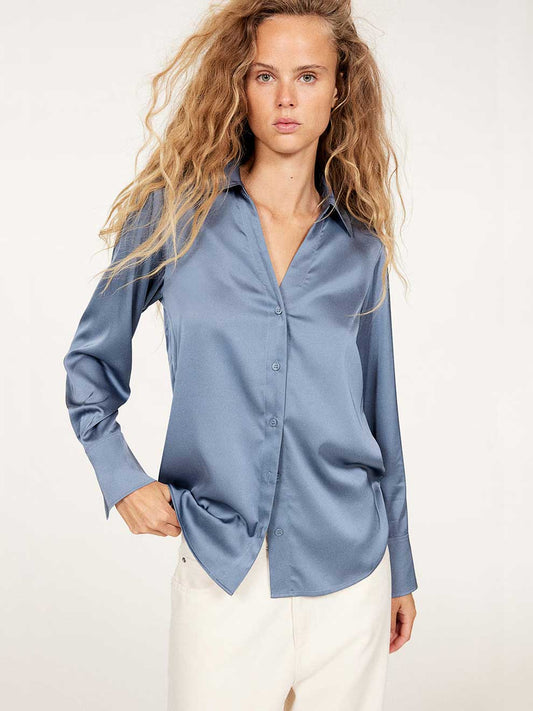 V-neck Blouse