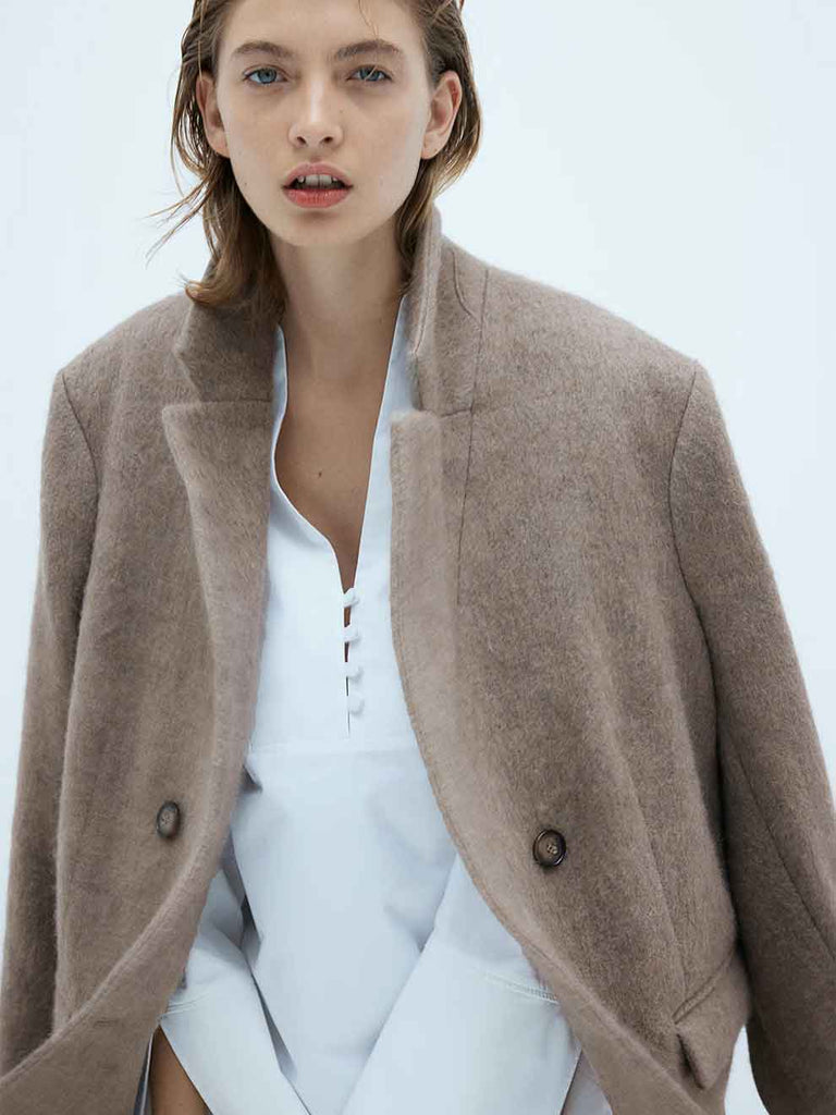 Wool Blend Jacket