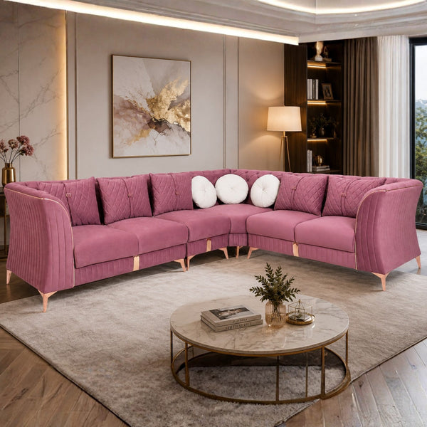 Adri Corner Sofa (Right) — lifestyle