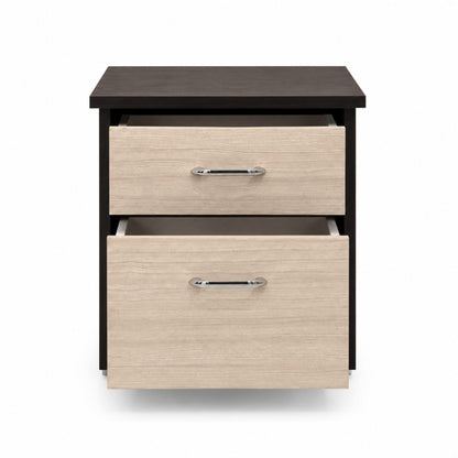 Astra Bedside Table — front-open