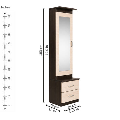 Astra Dresser — iso-dims