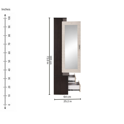 Astra Dresser — right-open-dims