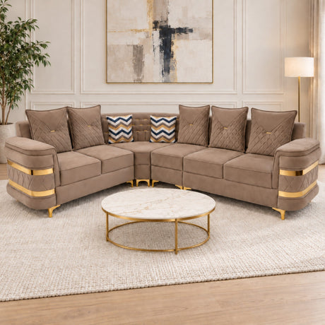 Camellia Corner Sofa (Left) — lifestyle