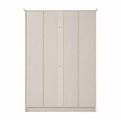 Celeste Four-Door Wardrobe — back