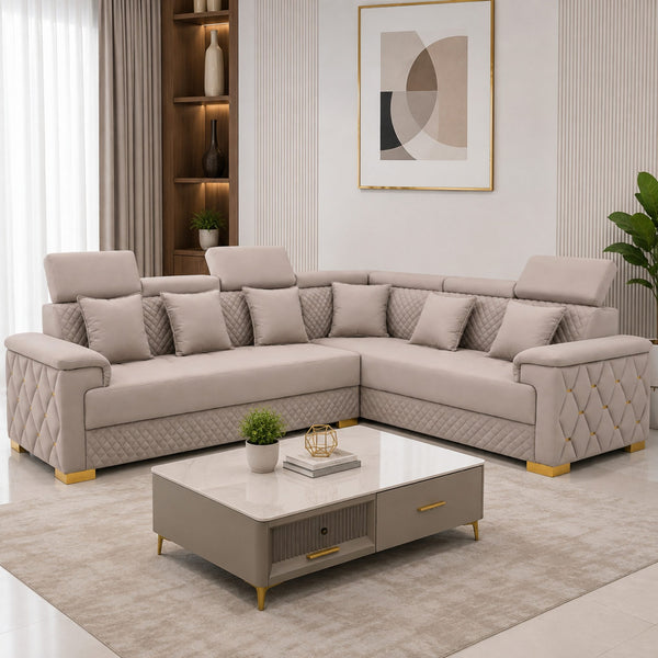 Clover Corner Sofa (Right) — lifestyle