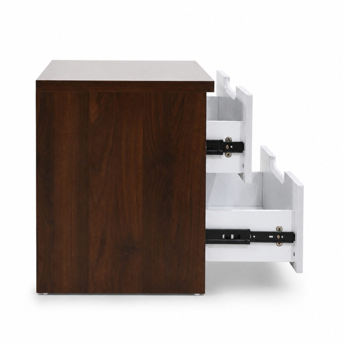 Dusk Bedside Table — right-open