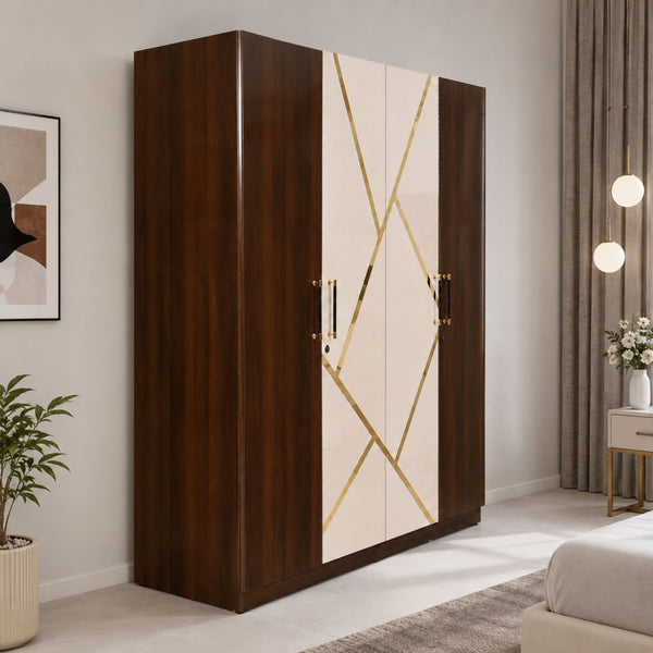 Dusk Four-Door Wardrobe — lifestyle