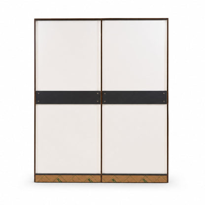 Dusk Four-Door Wardrobe — back