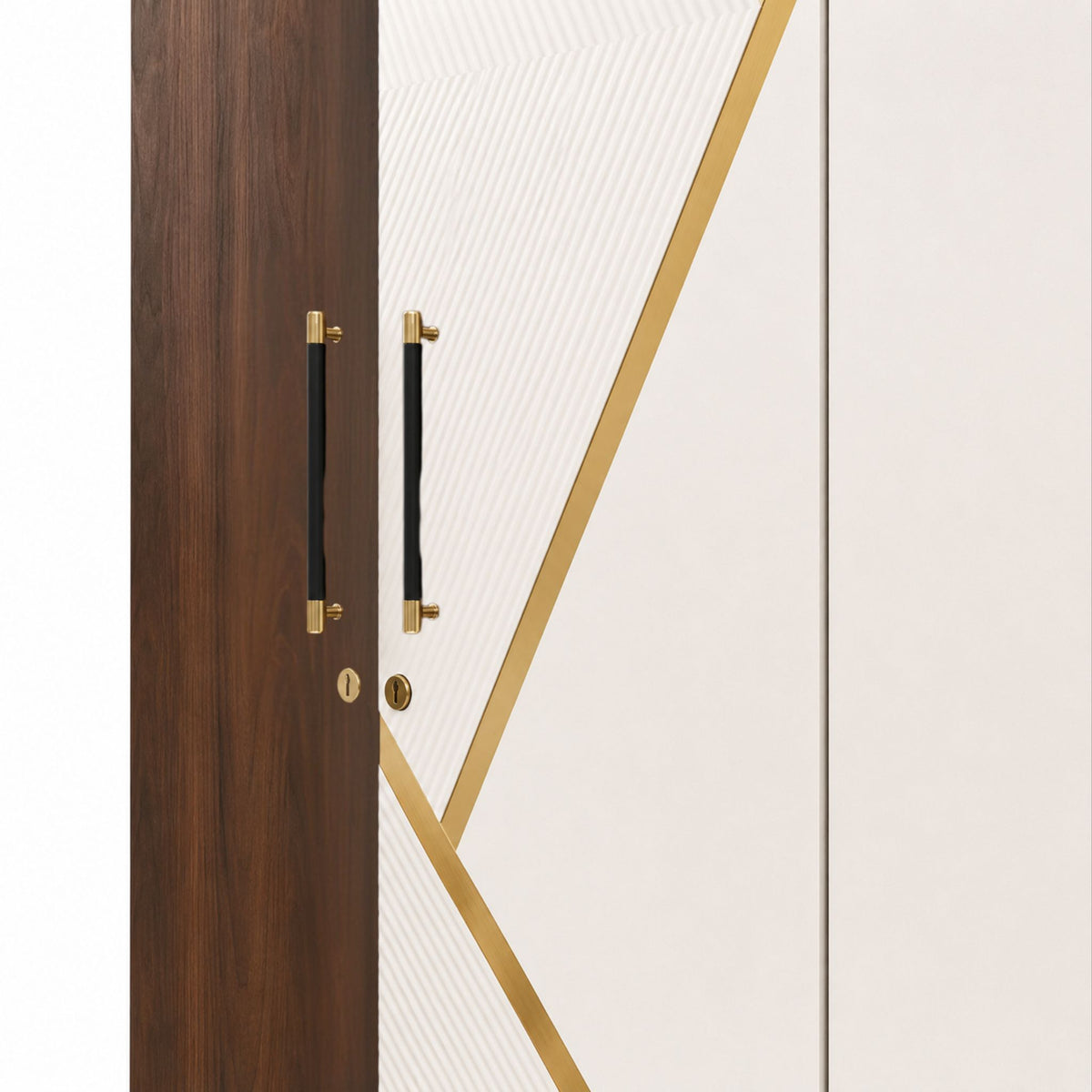 Dusk Four-Door Wardrobe — detail