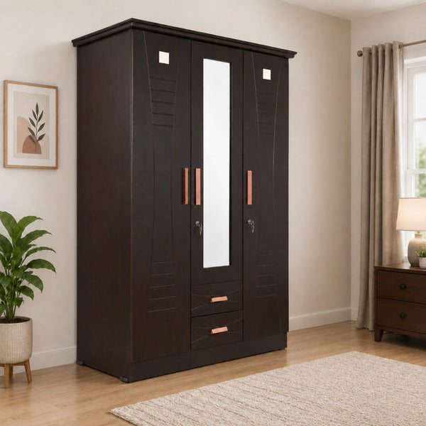 Haven Three-Door Wardrobe — lifestyle