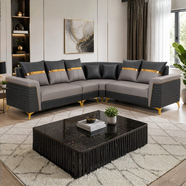Lorenz Corner Sofa (Right) — lifestyle