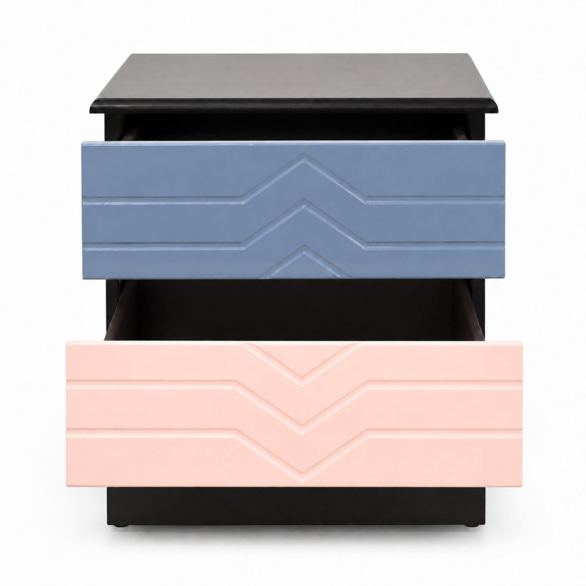 Nebula Bedside Table — front-open