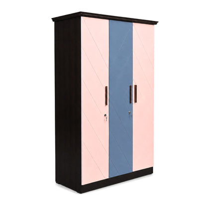 Nebula Three-Door Wardrobe — iso