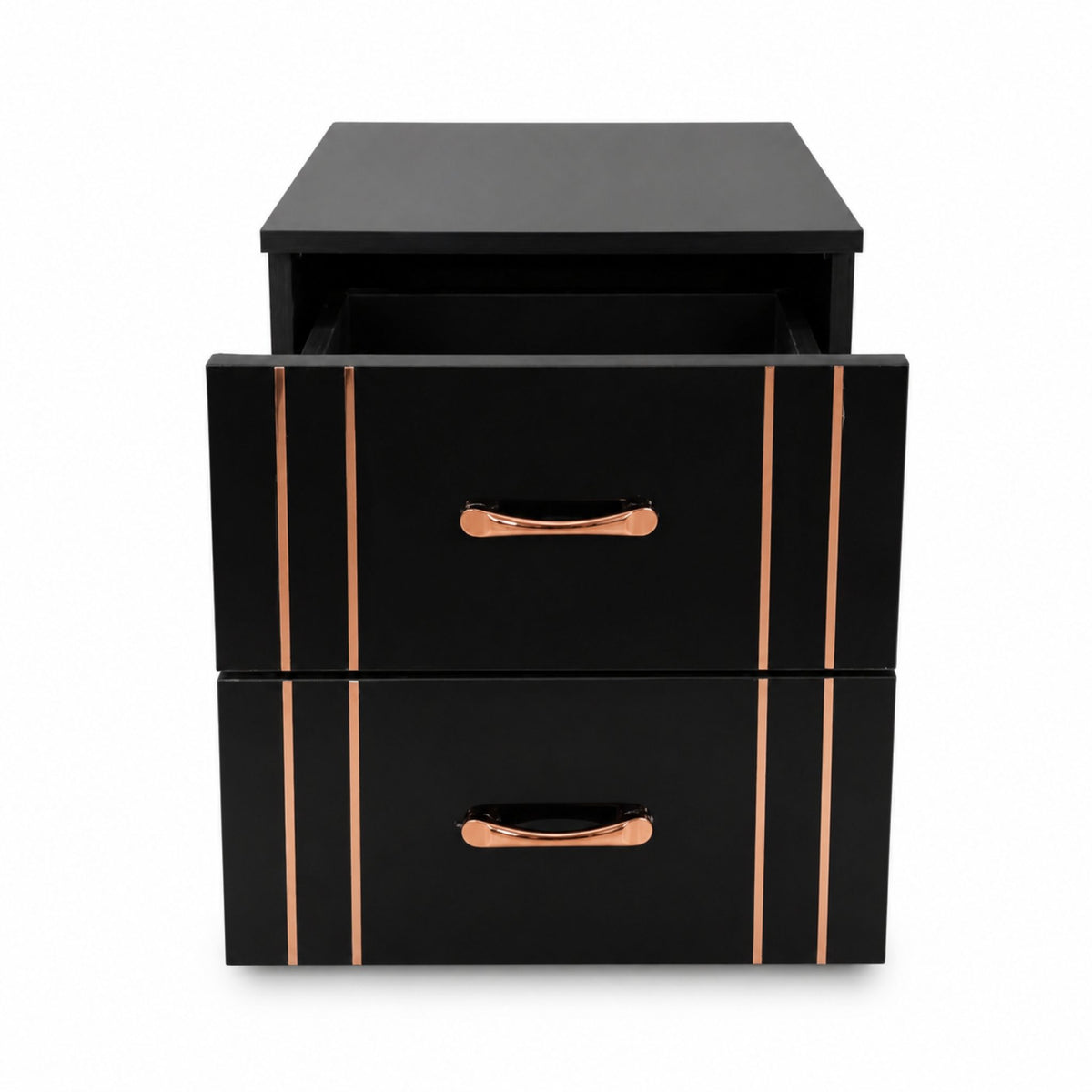 Nocturne Bedside Table — front-open