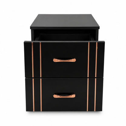 Nocturne Bedside Table — front-open