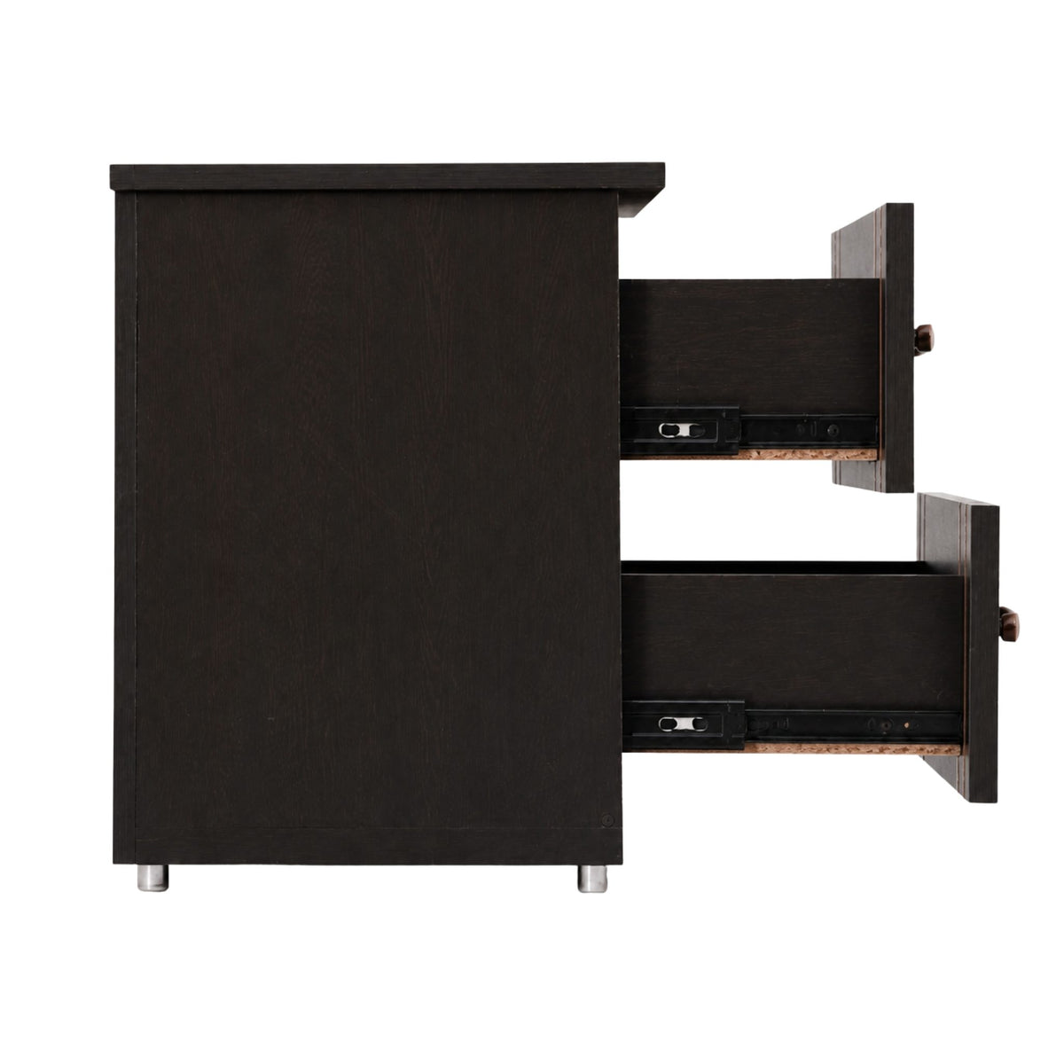 Nocturne Bedside Table — right-open
