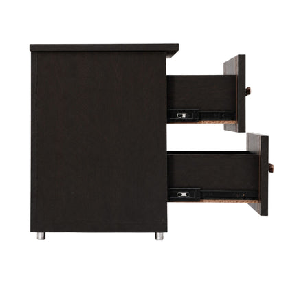 Nocturne Bedside Table — right-open