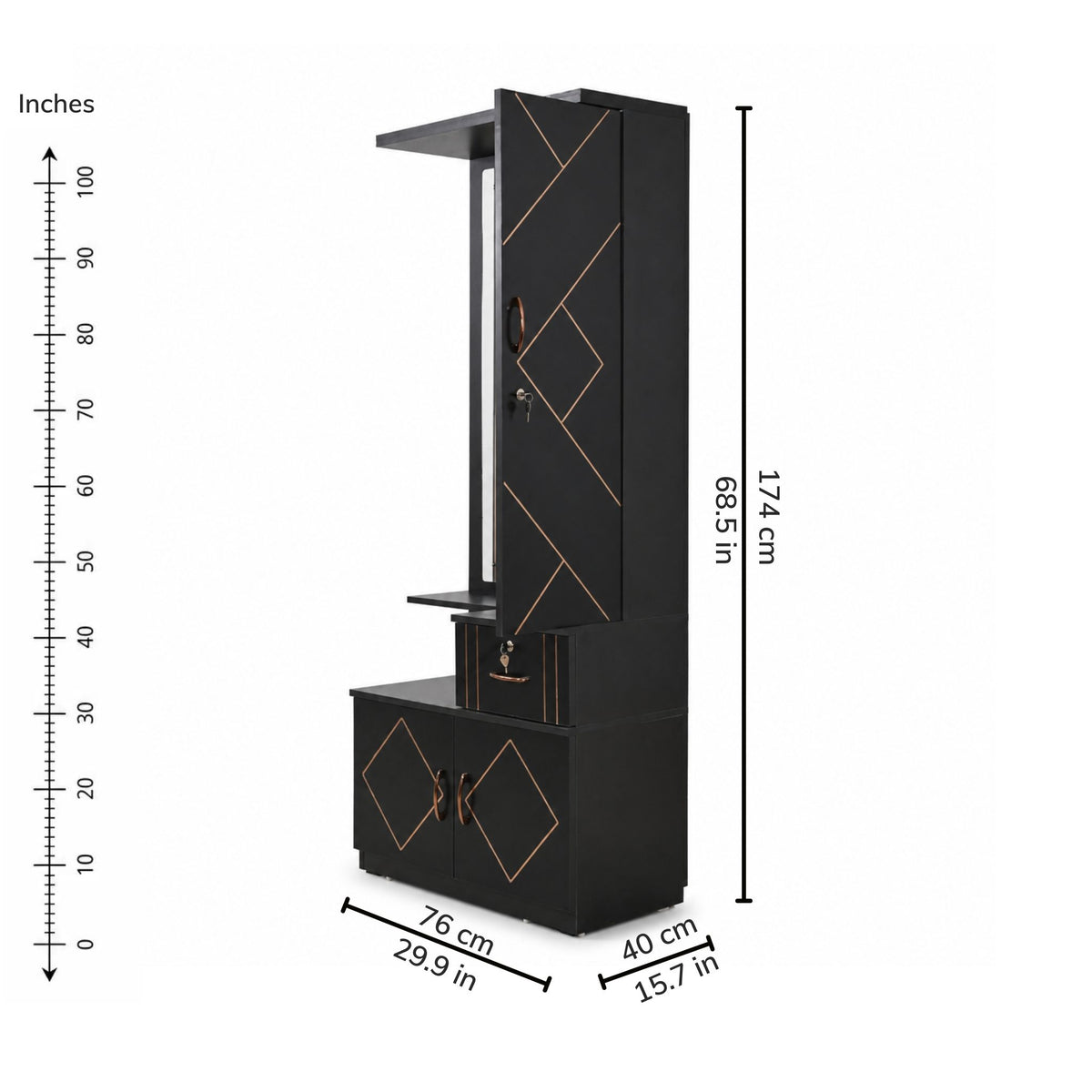 Nocturne Dresser — iso-dims