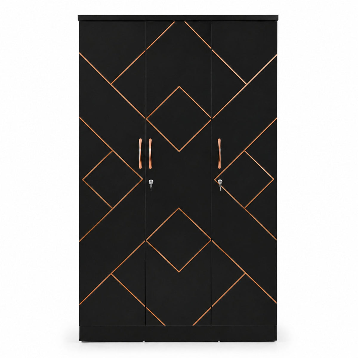 Nocturne Three-Door Wardrobe — front