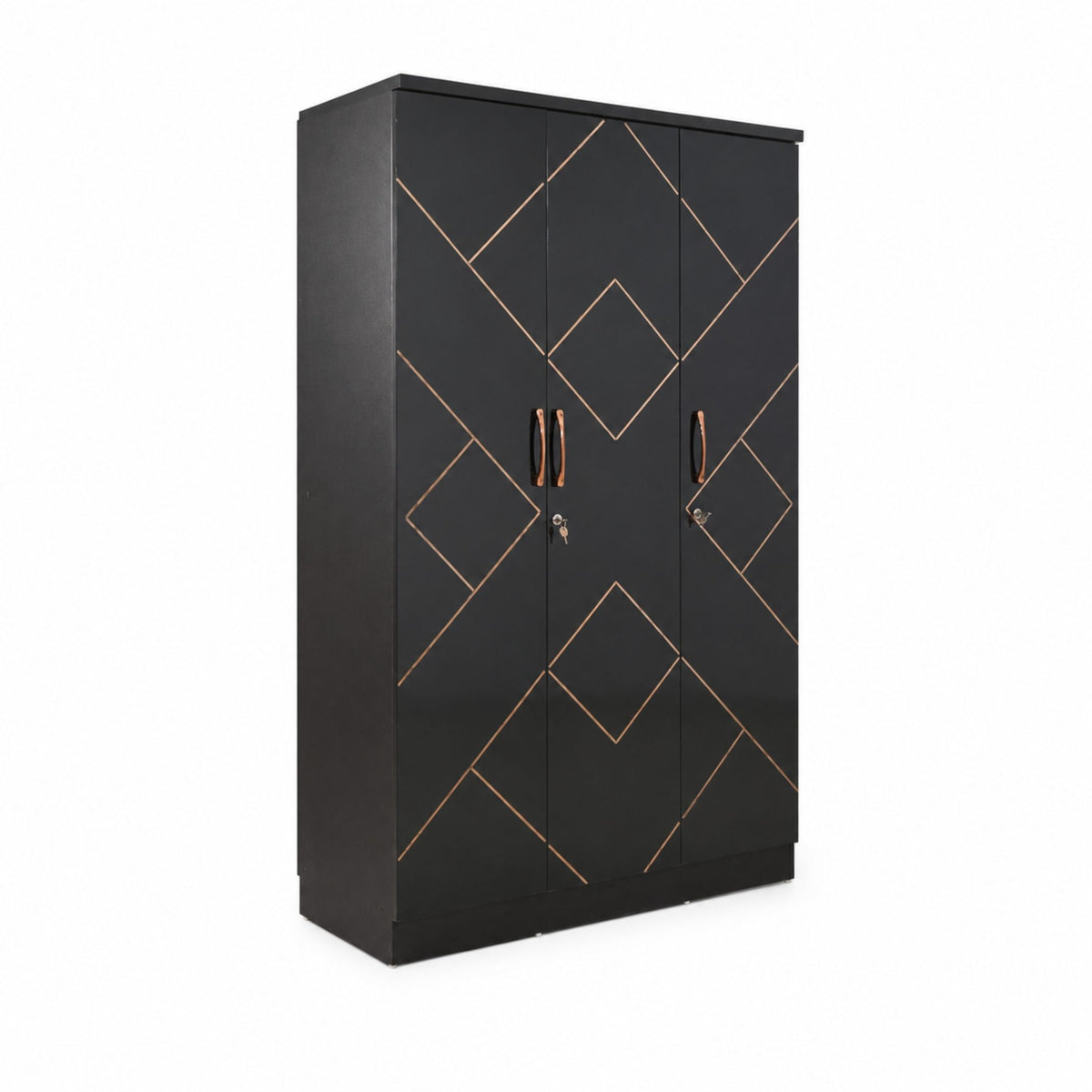 Nocturne Three-Door Wardrobe — iso