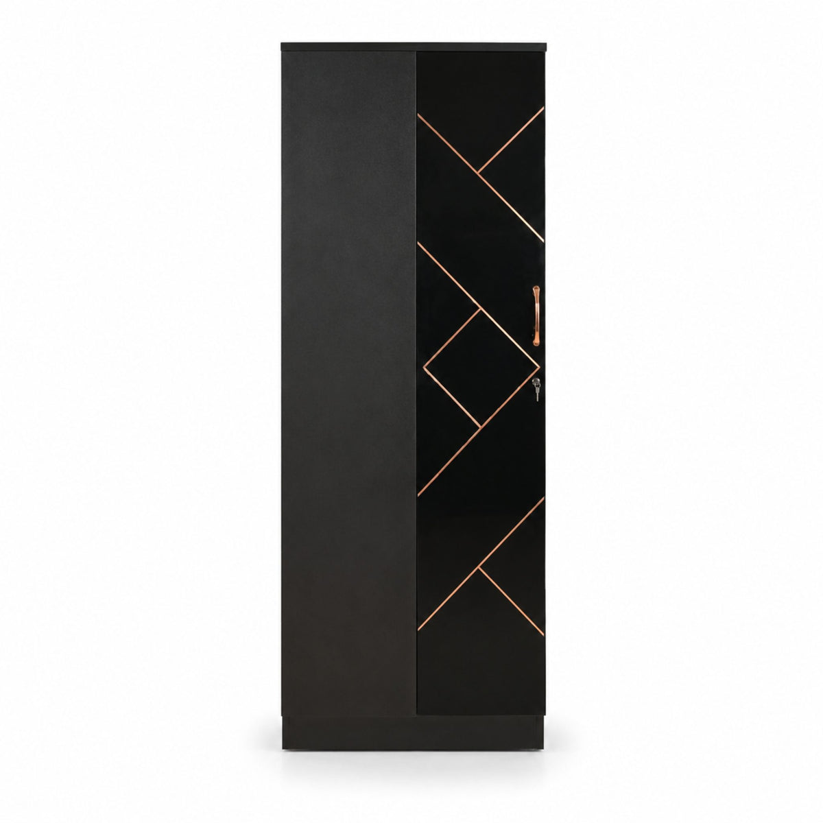 Nocturne Three-Door Wardrobe — right-open