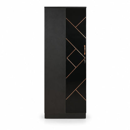 Nocturne Three-Door Wardrobe — right-open