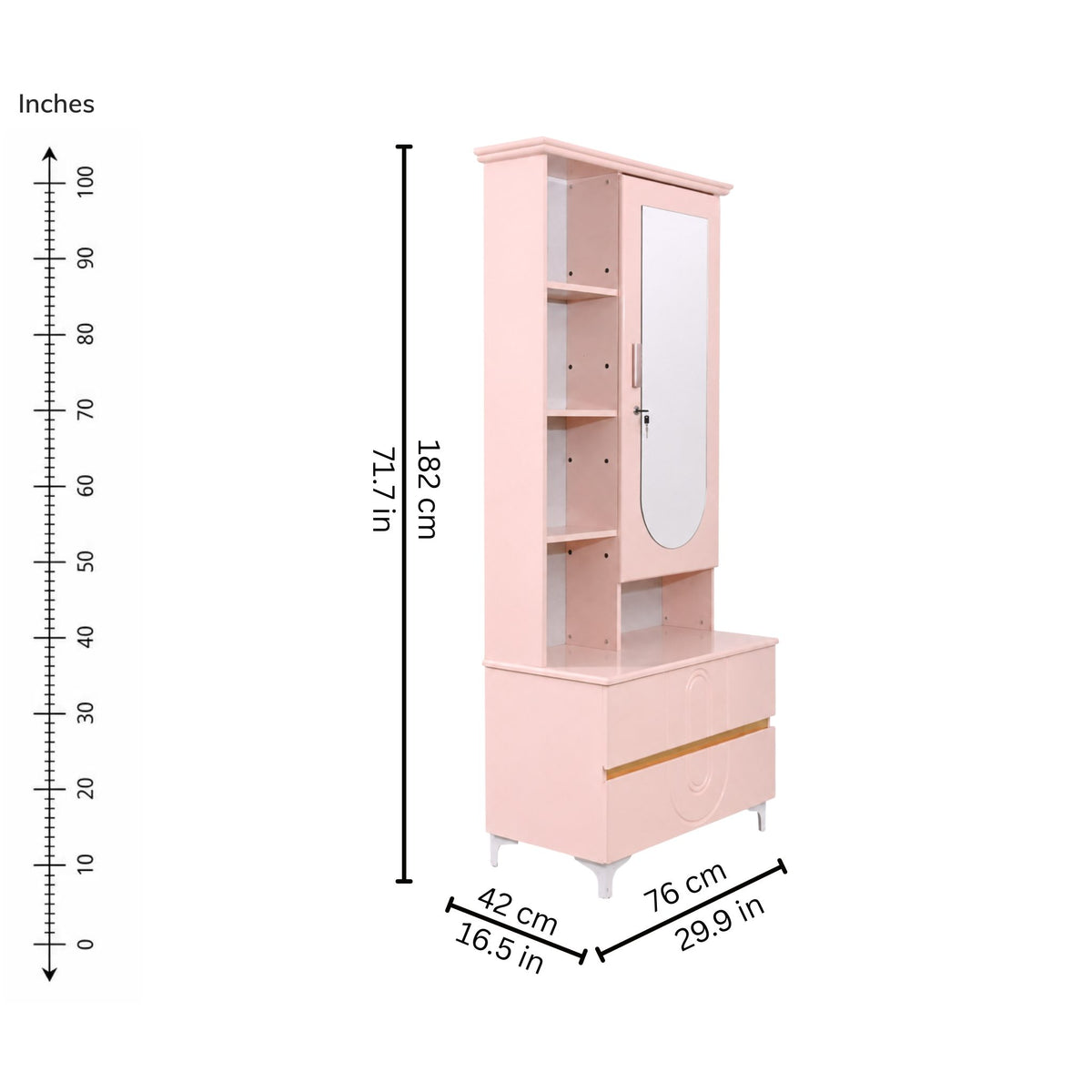 Sable Dresser — iso-dims