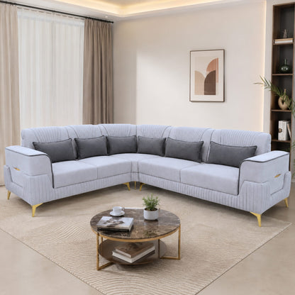 Sage Corner Sofa (Left) — lifestyle