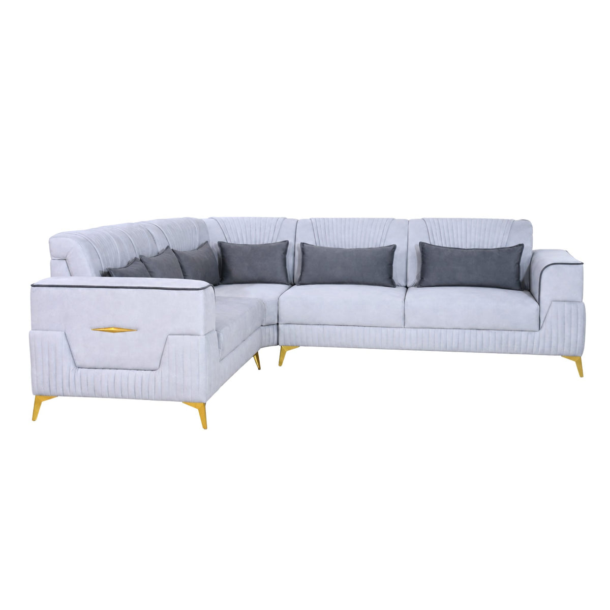 Sage Corner Sofa (Left) — front