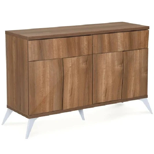 Nilkamal Trixie Buffet Sideboard Cabinet (Oak)