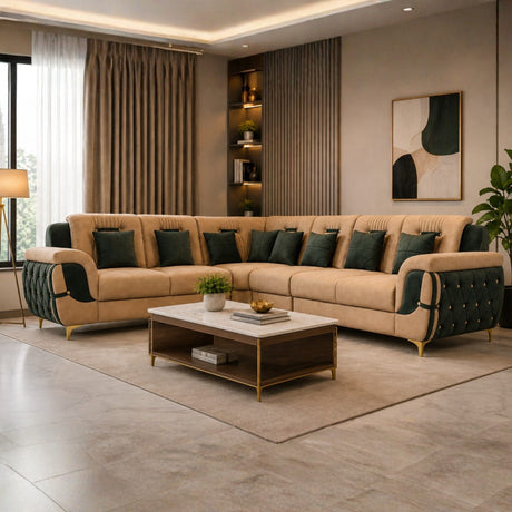 Stroza Corner Sofa (Left) — lifestyle