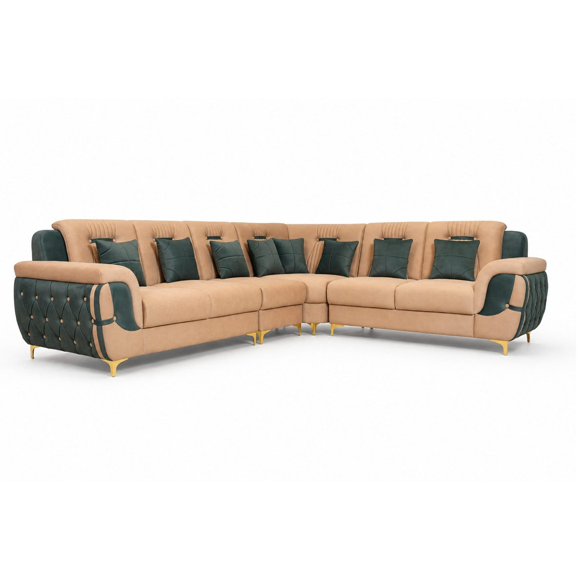 Stroza Corner Sofa (Right) — iso