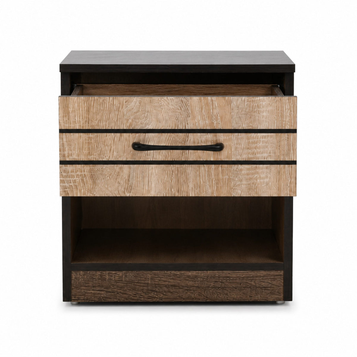 Twilight Bedside Table — front-open