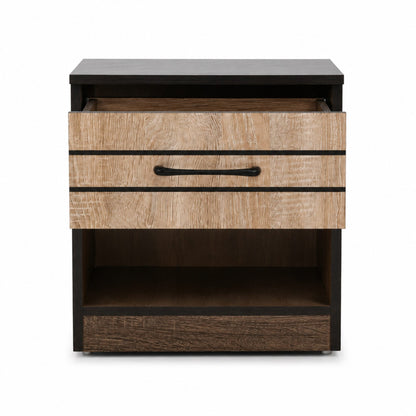 Twilight Bedside Table — front-open