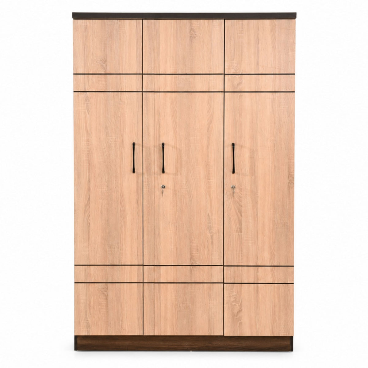 Twilight Three-Door Wardrobe — front