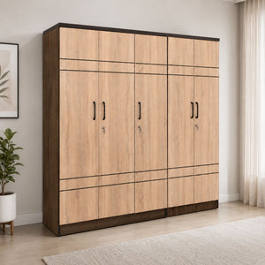 Twilight Five-Door Wardrobe