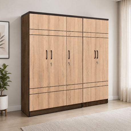 Twilight Five-Door Wardrobe — lifestyle