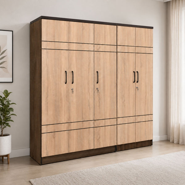 Twilight Five-Door Wardrobe — lifestyle