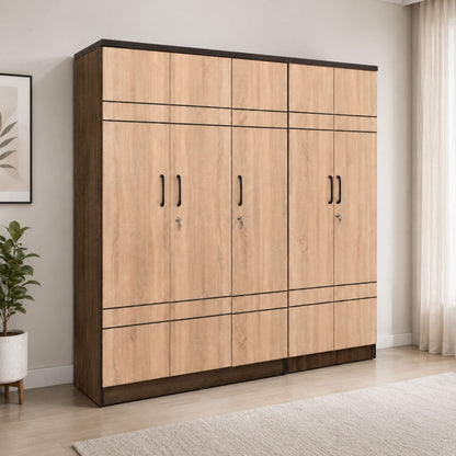 Twilight Five-Door Wardrobe