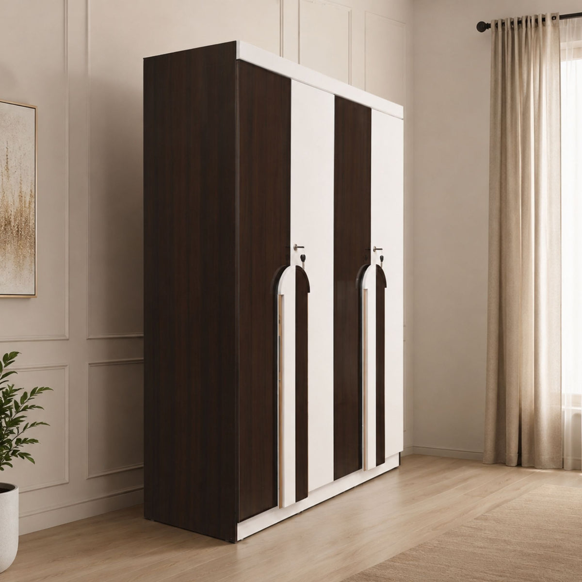 Vega Four-Door Wardrobe — lifestyle