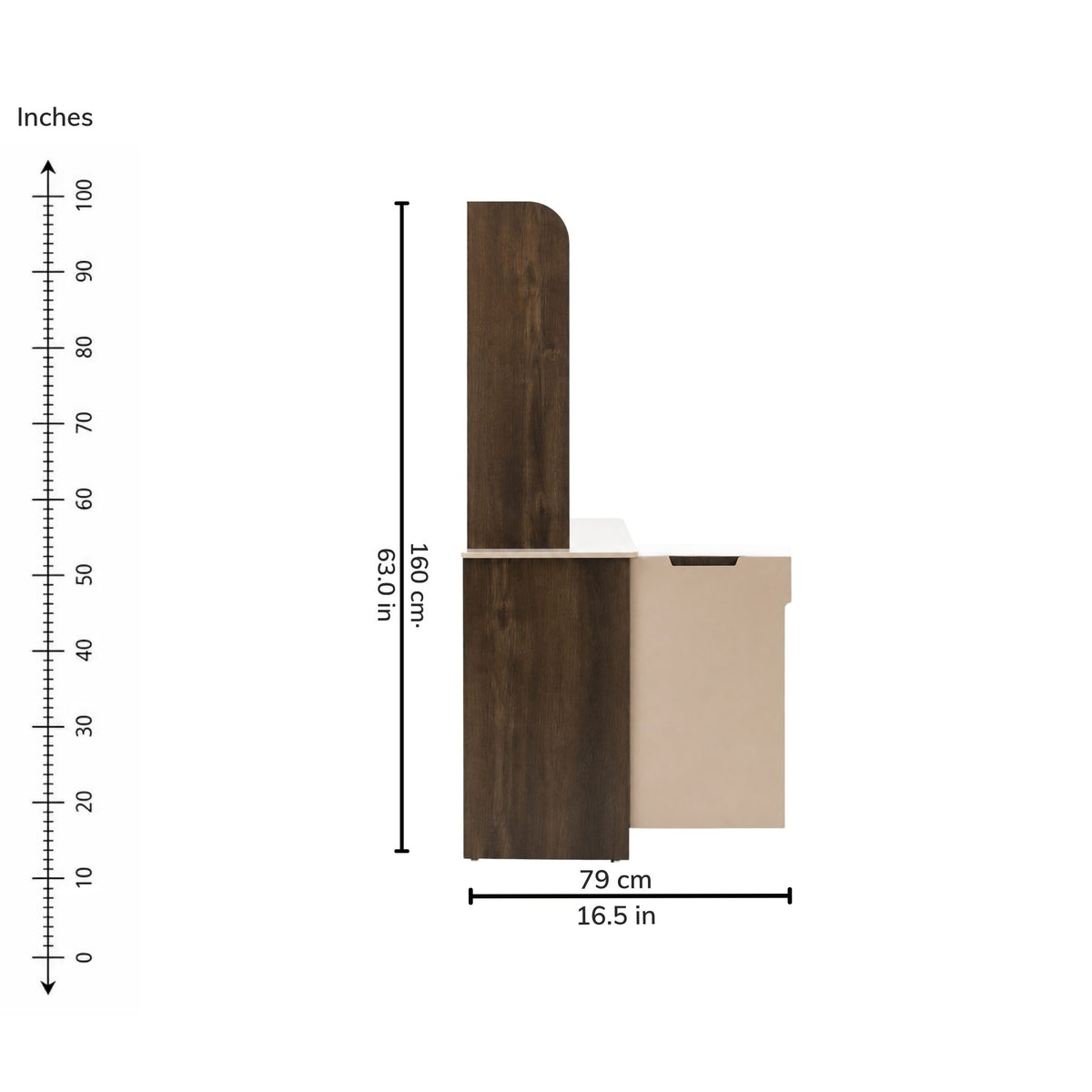 Vesta Dresser — right-open-dims